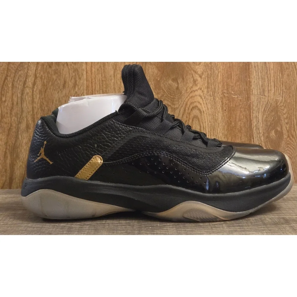 Nike Air Jordan 11 CMFT Low Shoes Mens Size 8.5 Black Gold